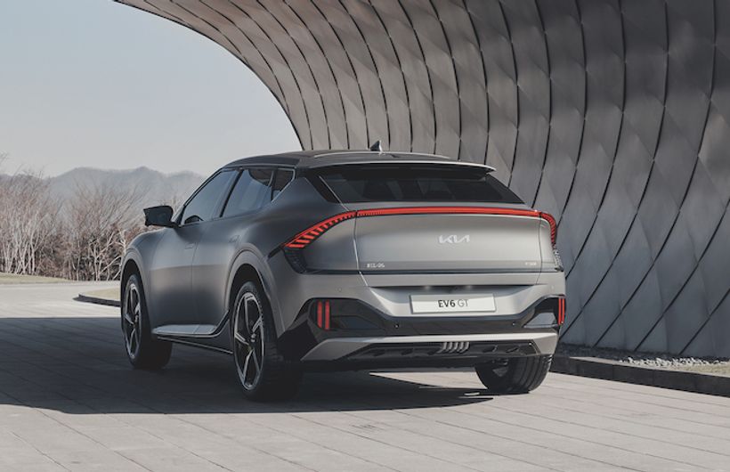 Kia EV6 GT exterior rear